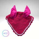 Fuchsia Saddle Pad, Boots and Bonnet set